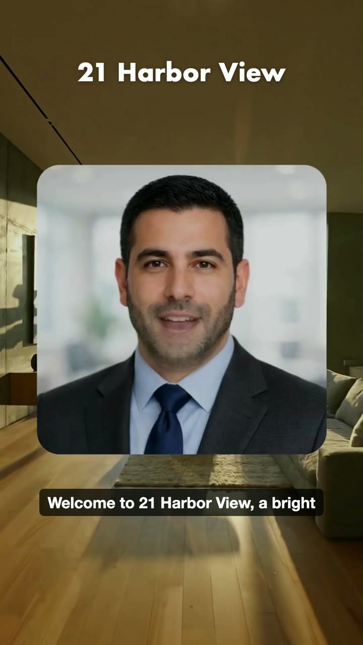 First frame of the Real Estate Host video