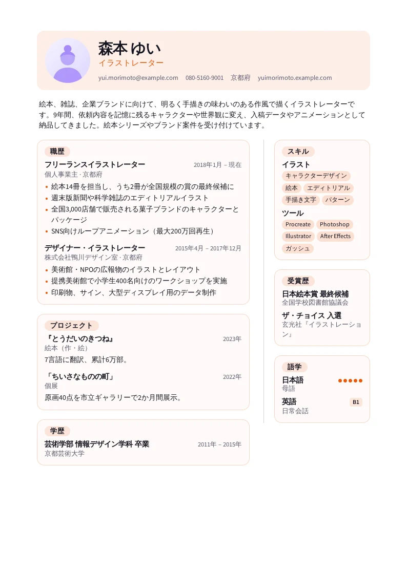 Sketchbook のスクリーンショット