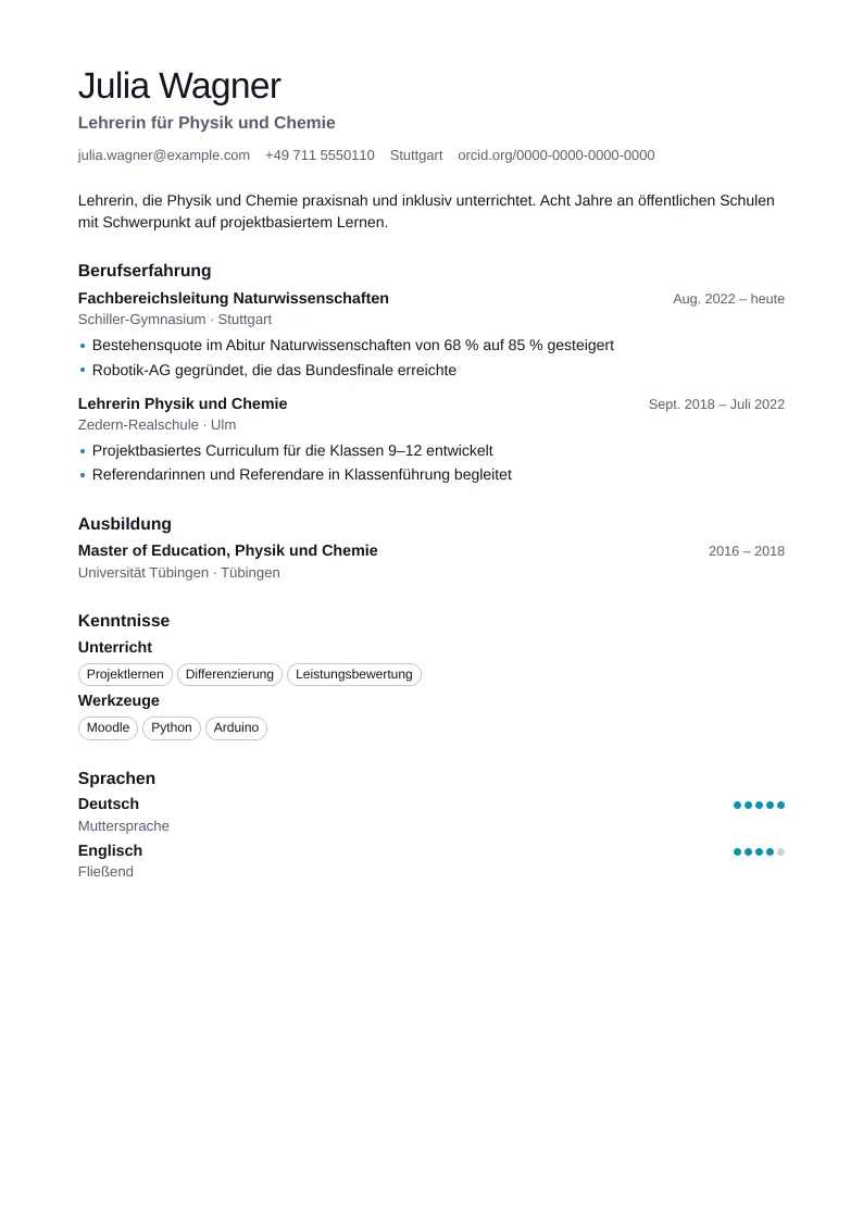 Screenshot von Absolvent