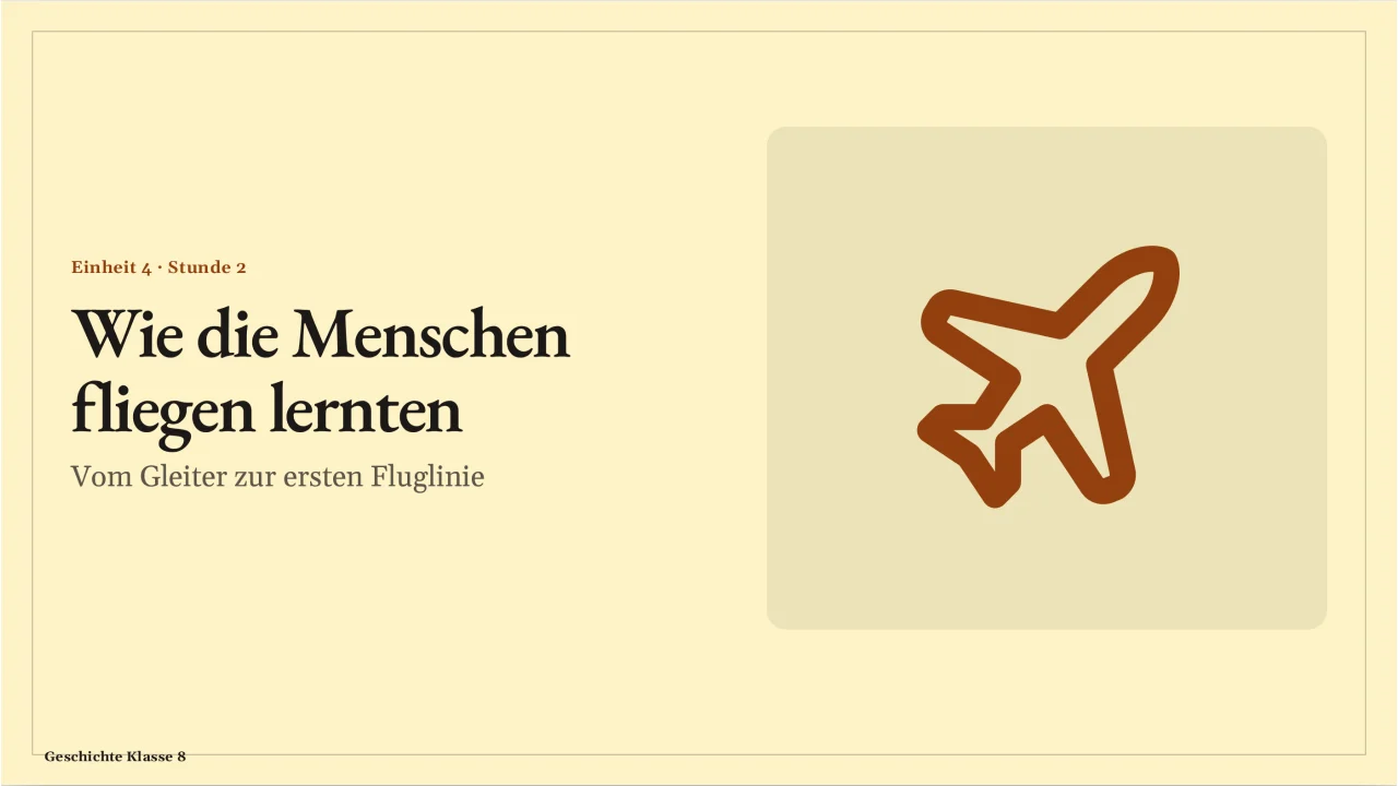 Screenshot von Chronik