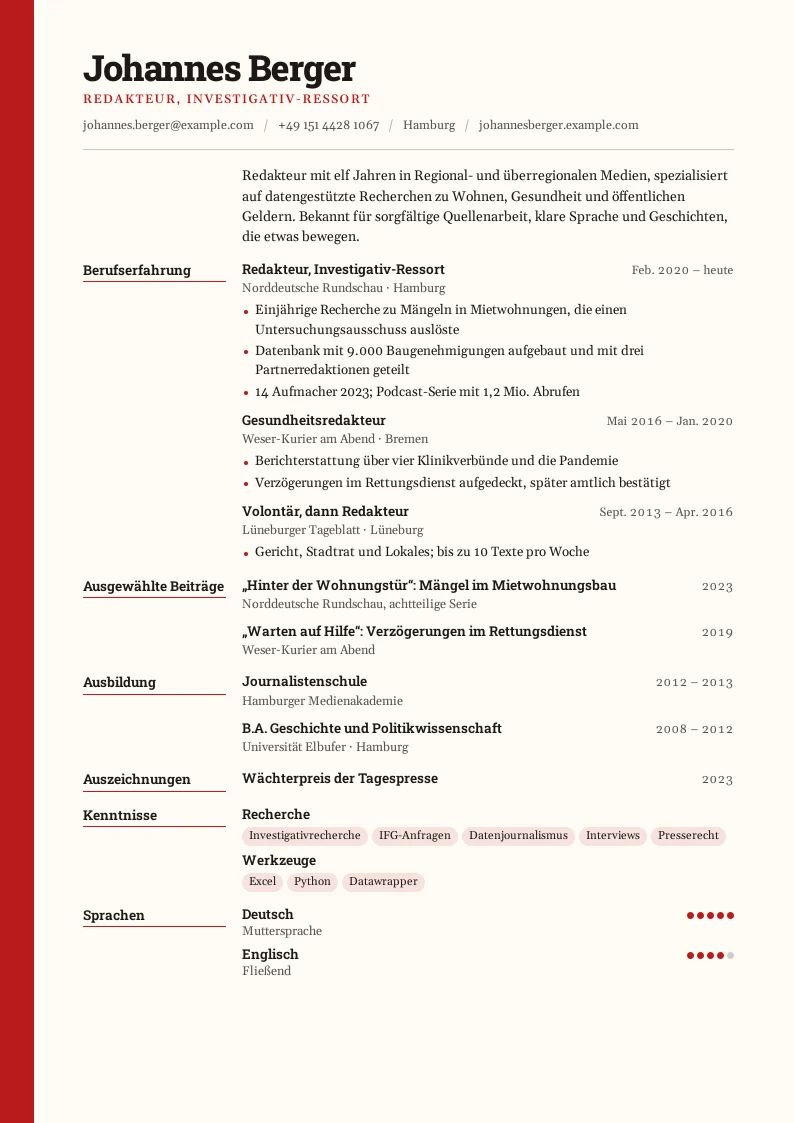 Screenshot von Redaktion