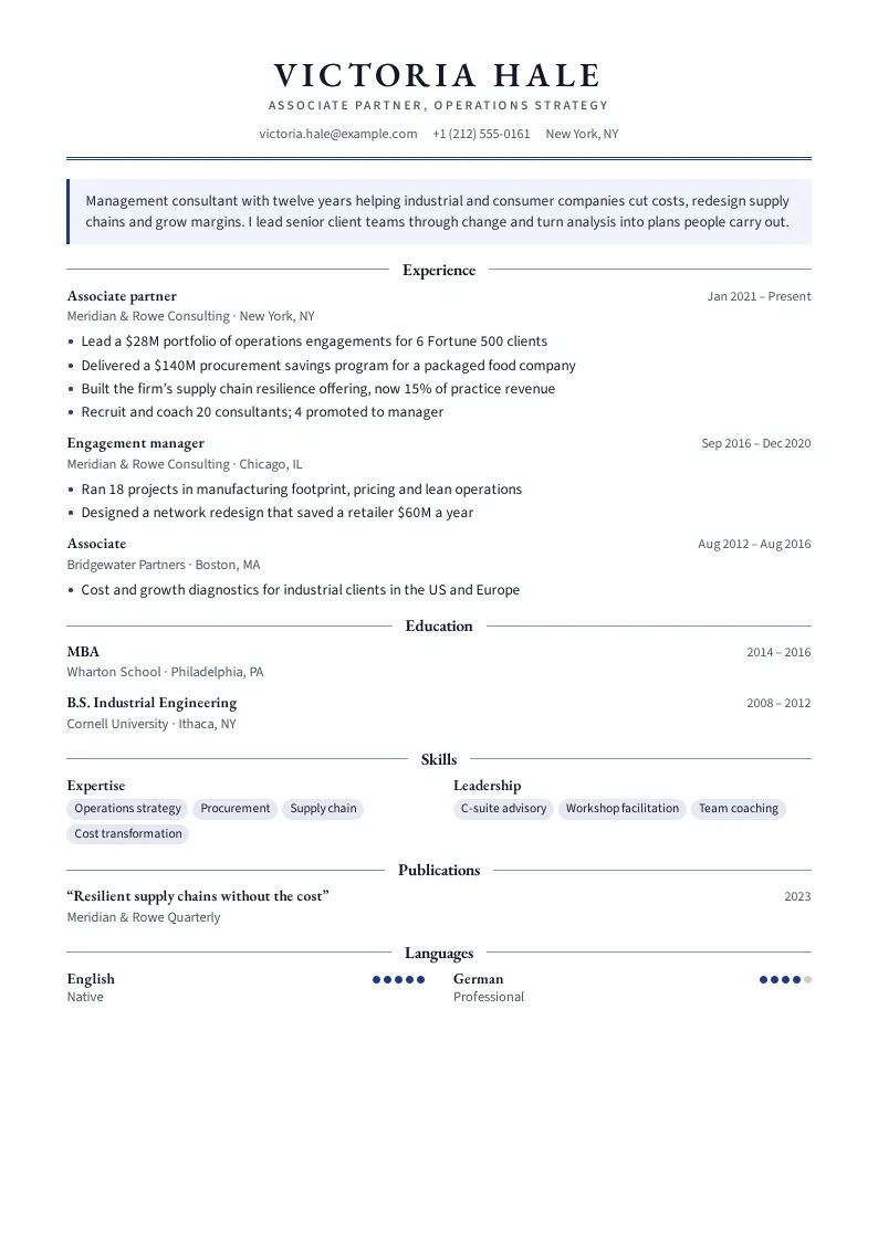 Screenshot of Partner