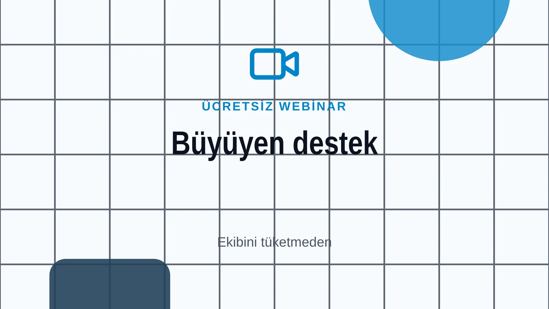 Webinar Daveti videosunun ilk karesi