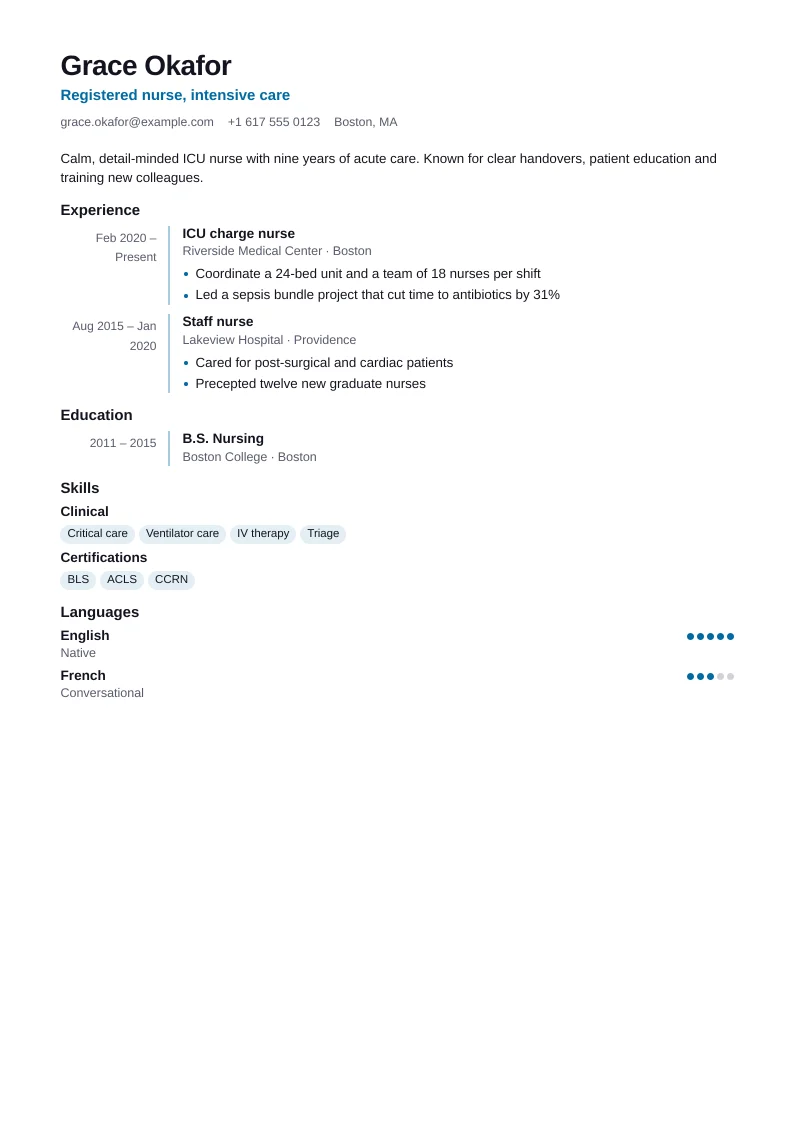 Screenshot of Clinician