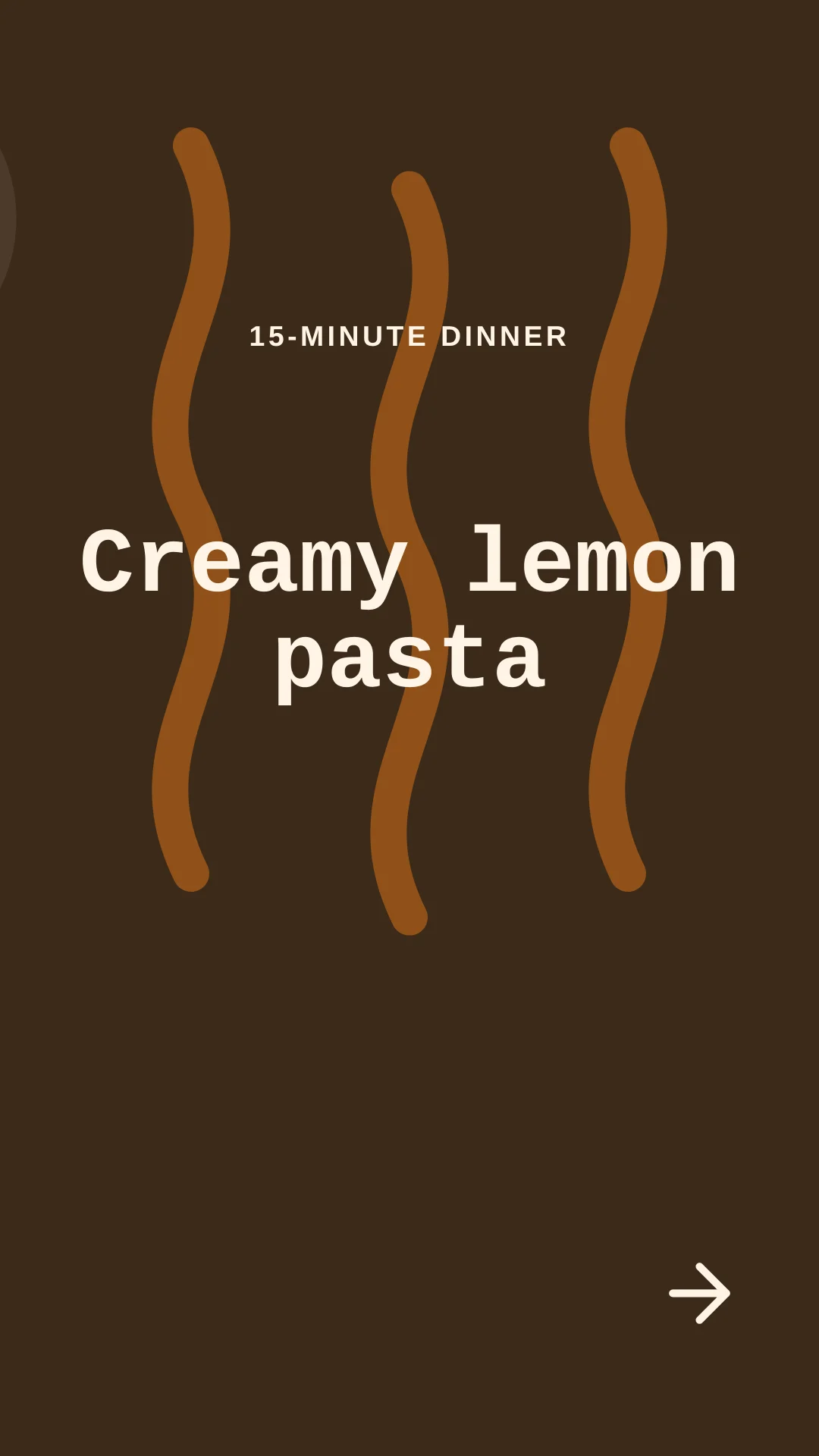 First frame of the Recipe Steps video