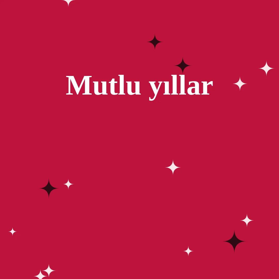 Bayram ve Yılbaşı Tebriği videosunun ilk karesi