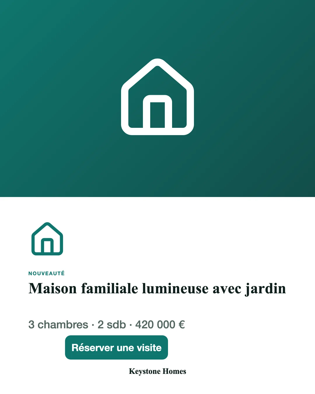 Capture de Nouveau bien