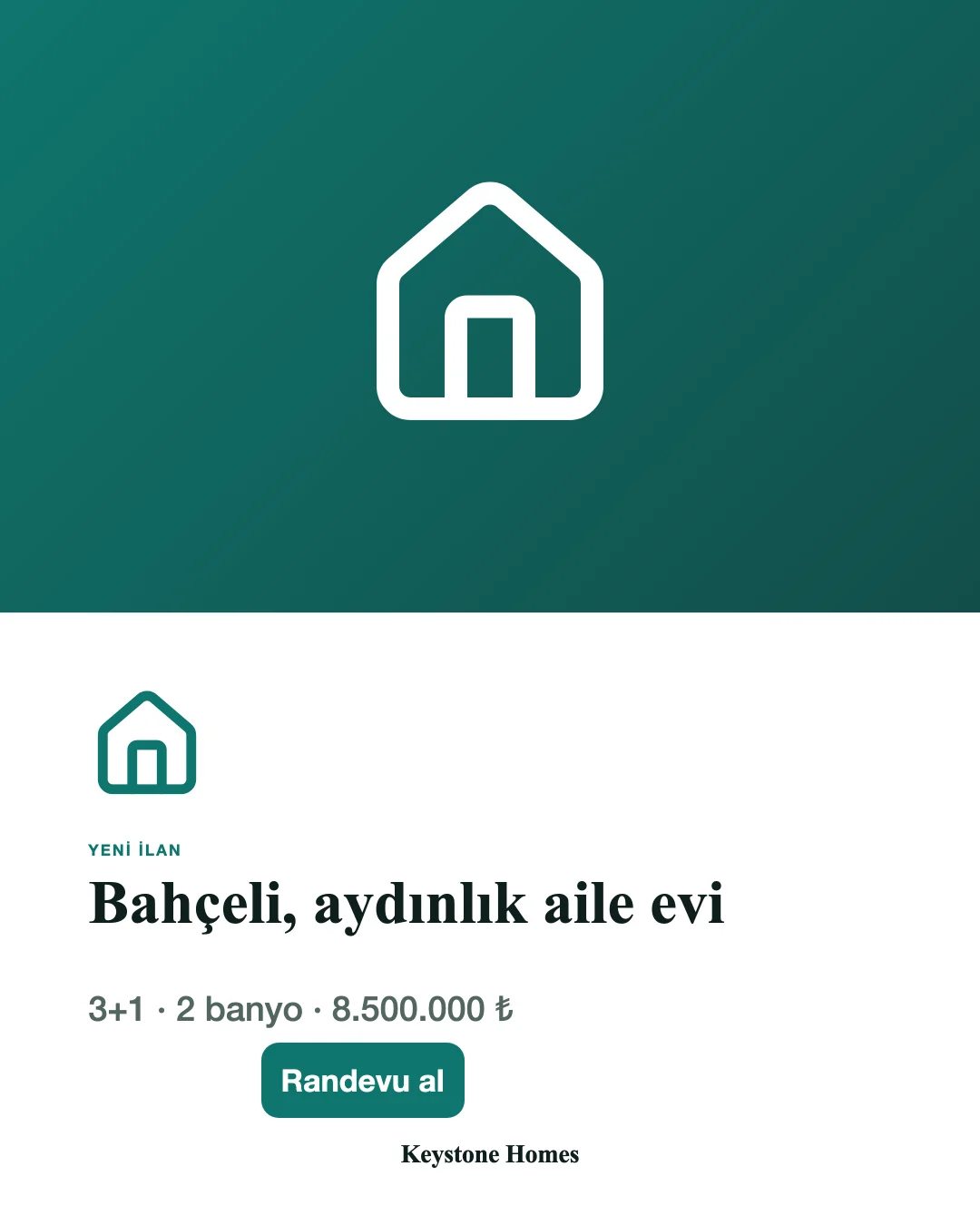 Yeni İlan ekran görüntüsü