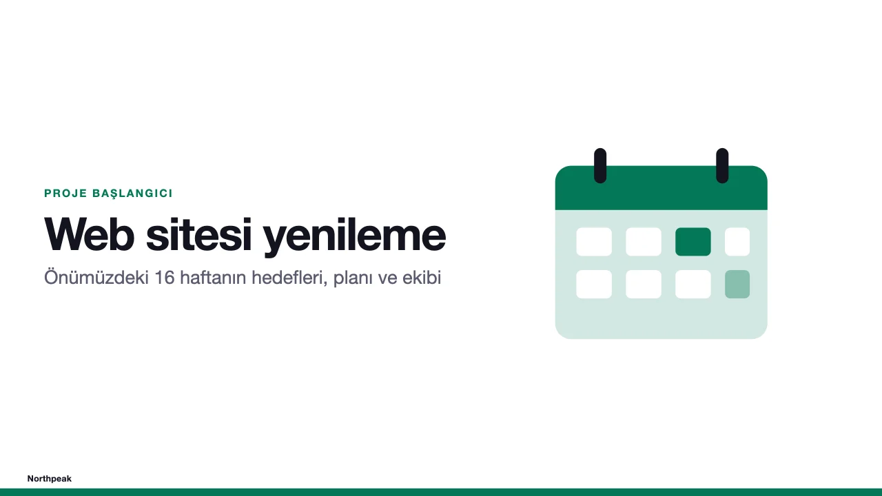 Başlangıç ekran görüntüsü