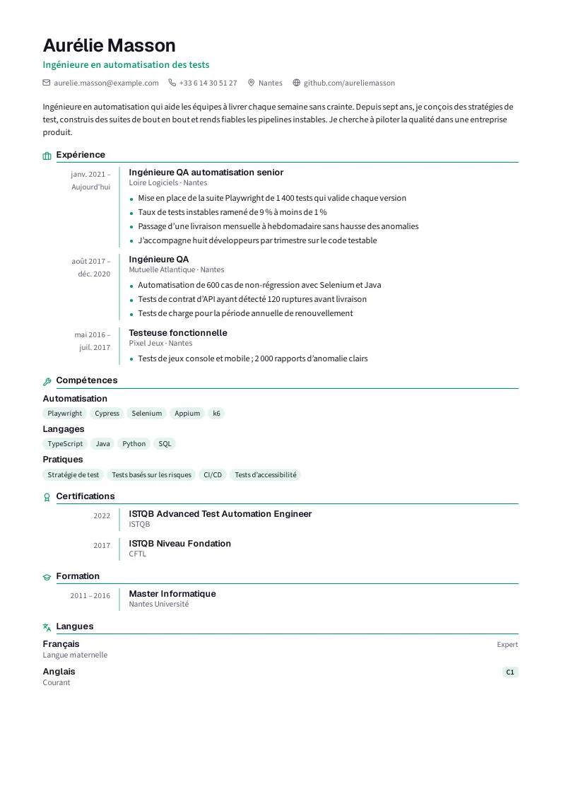 Capture de Checklist
