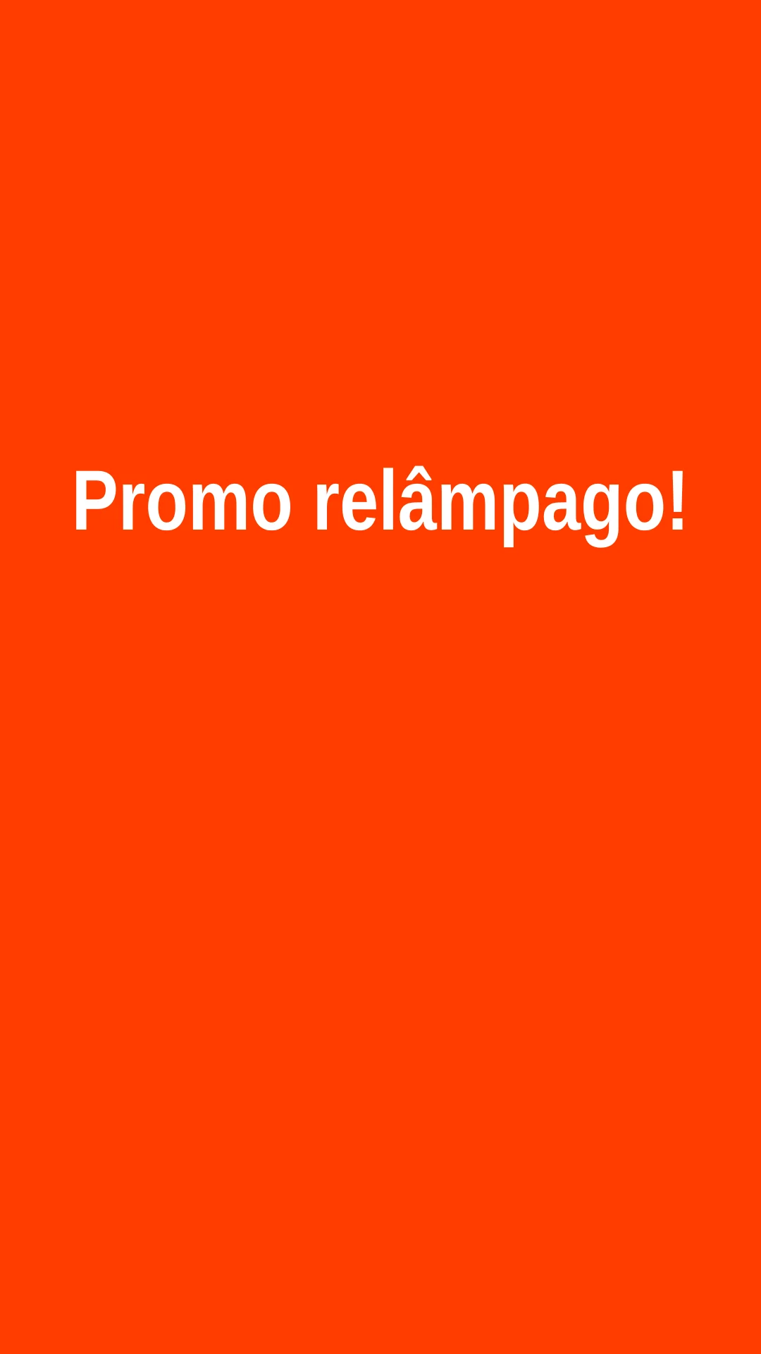 Primeiro quadro do vídeo Promoção Relâmpago
