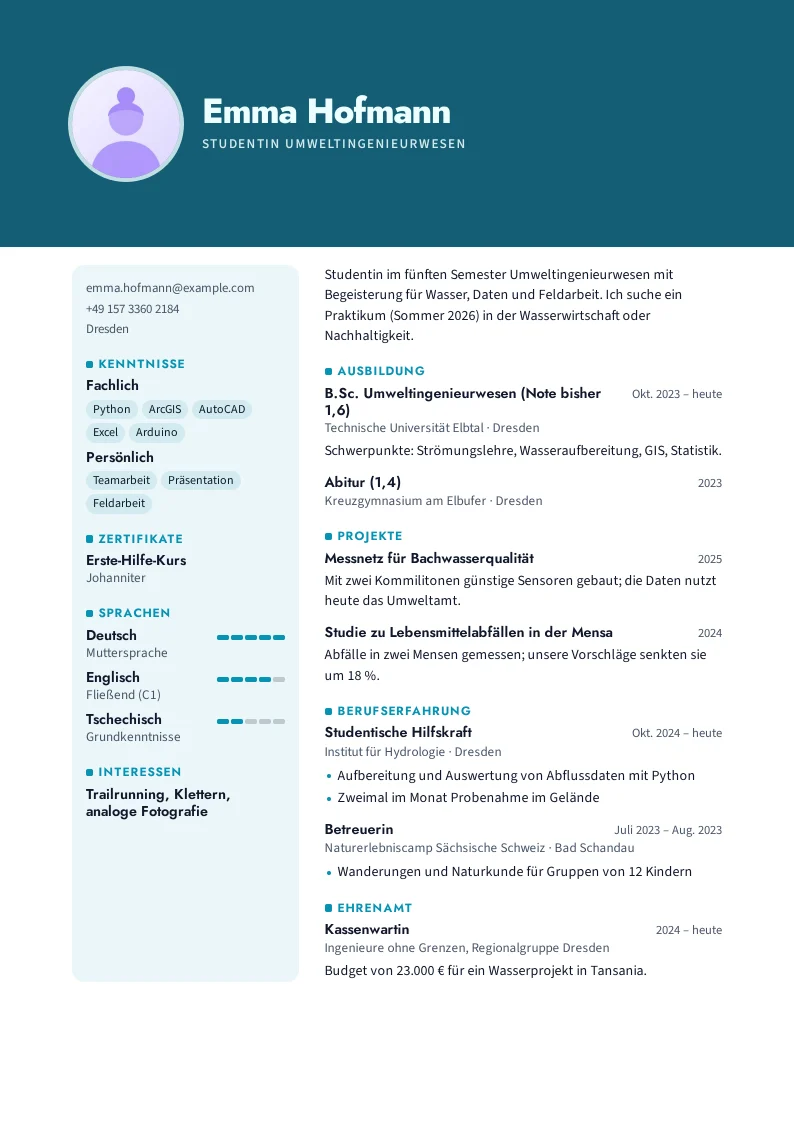 Screenshot von Campus