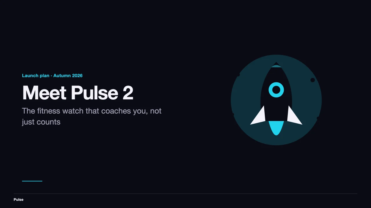 Screenshot of Keynote