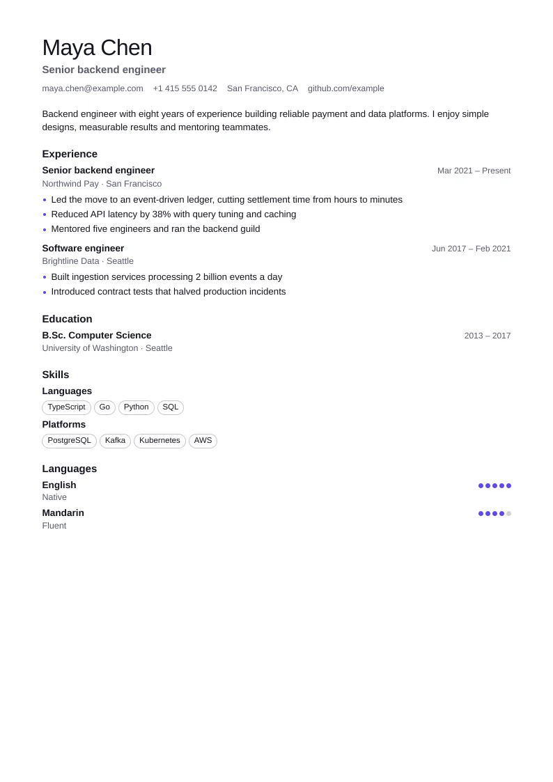 Screenshot of Startup