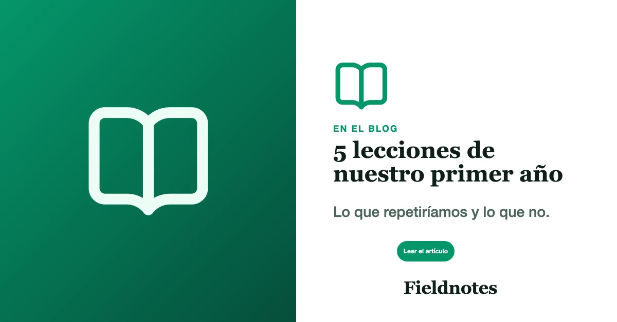 Captura de Compartir artículo