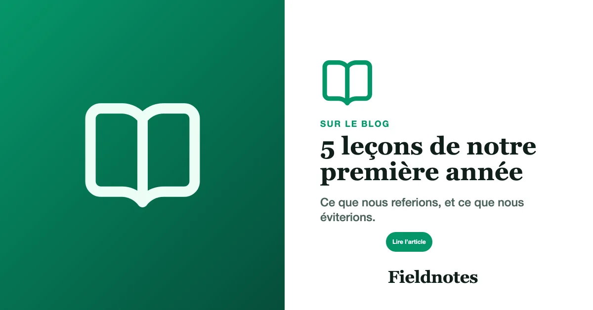Capture de Partage d’article
