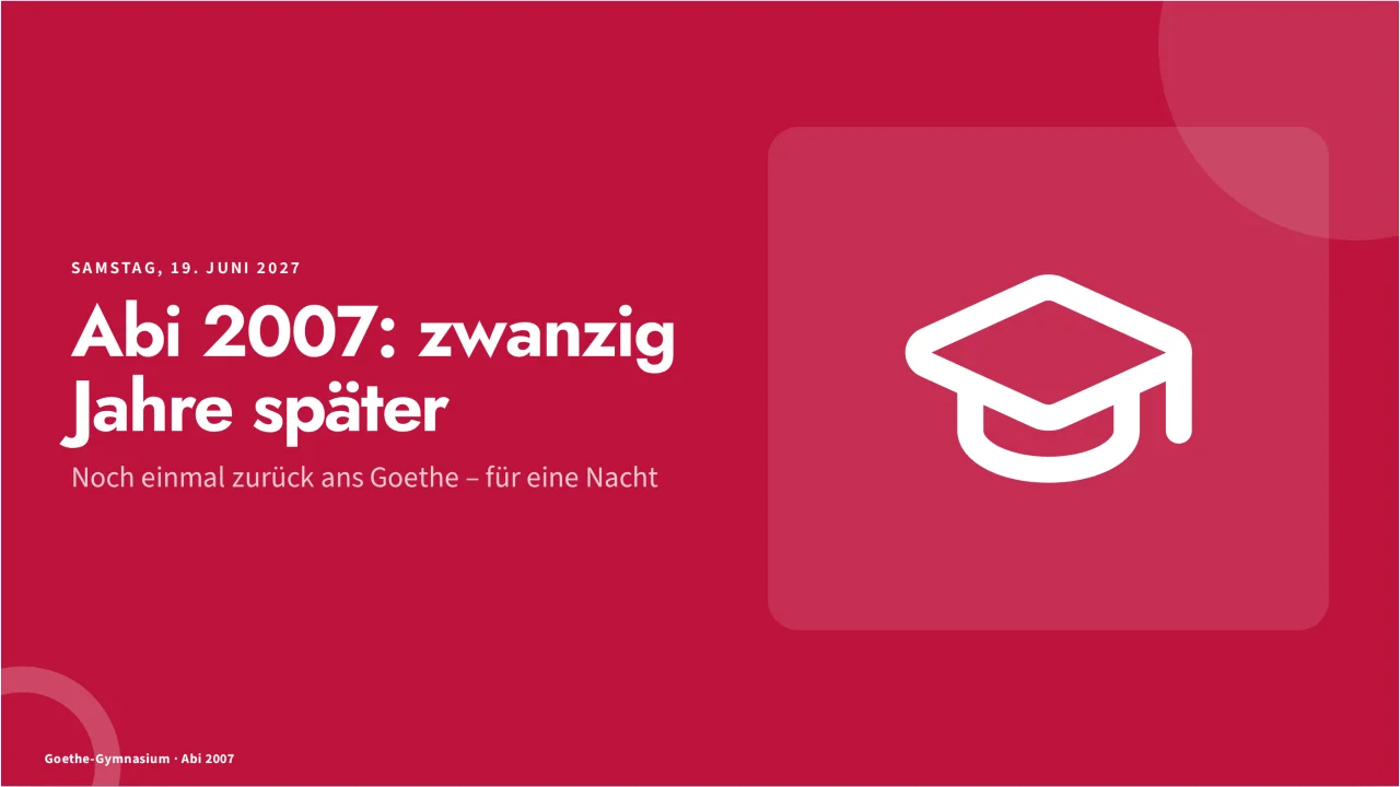 Screenshot von Jahrgangstreffen