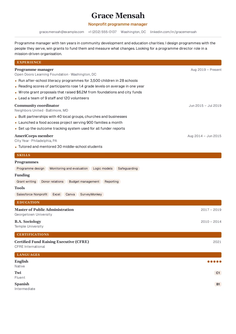 Screenshot of Mission