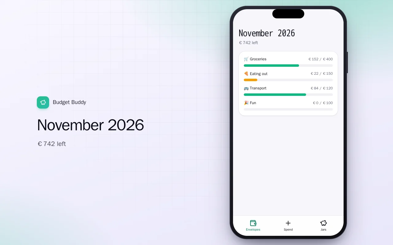 Budget Buddy (Flutter): the November 2026 screen
