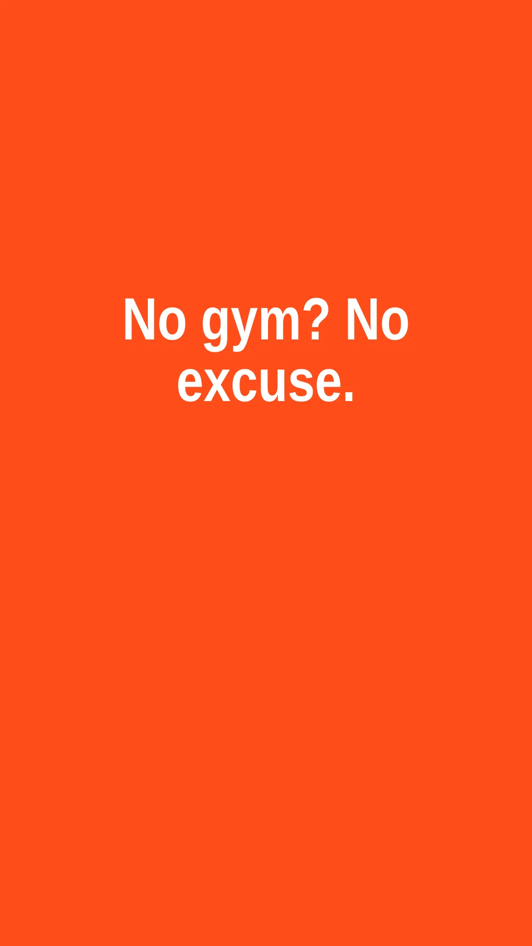 First frame of the Workout Reel video