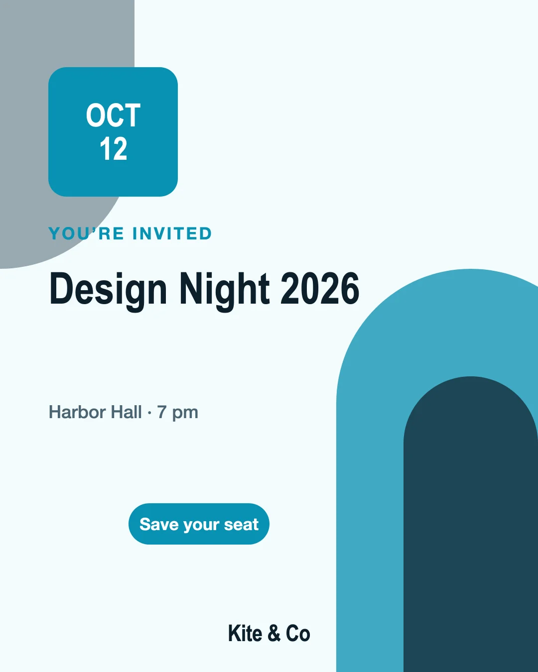 Screenshot of Event Invite