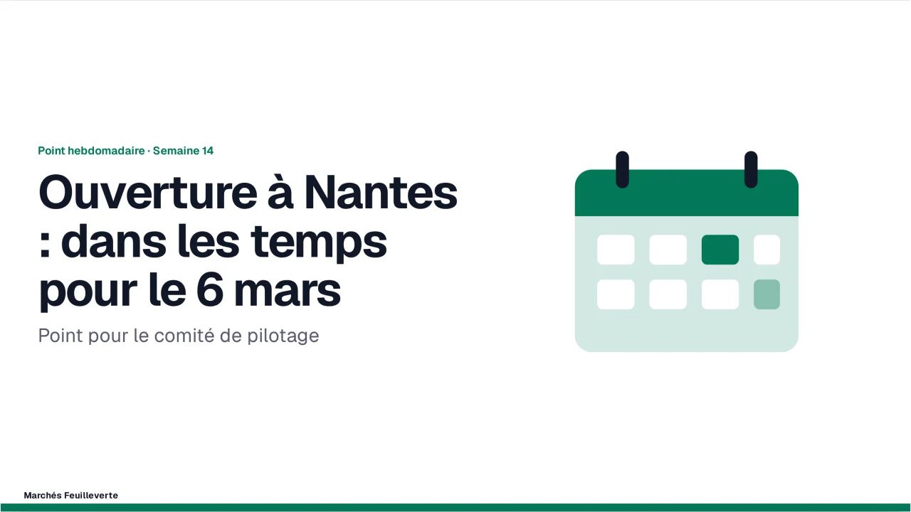 Capture de Point d’étape