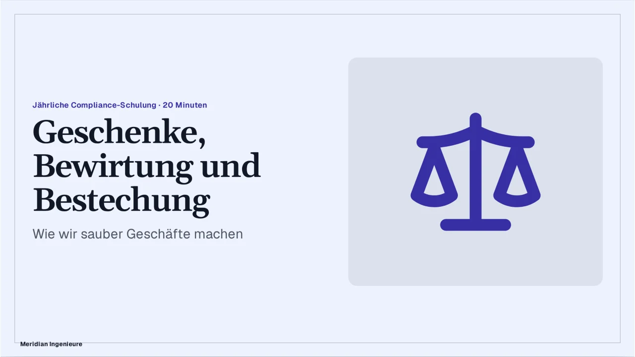 Screenshot von Integrität