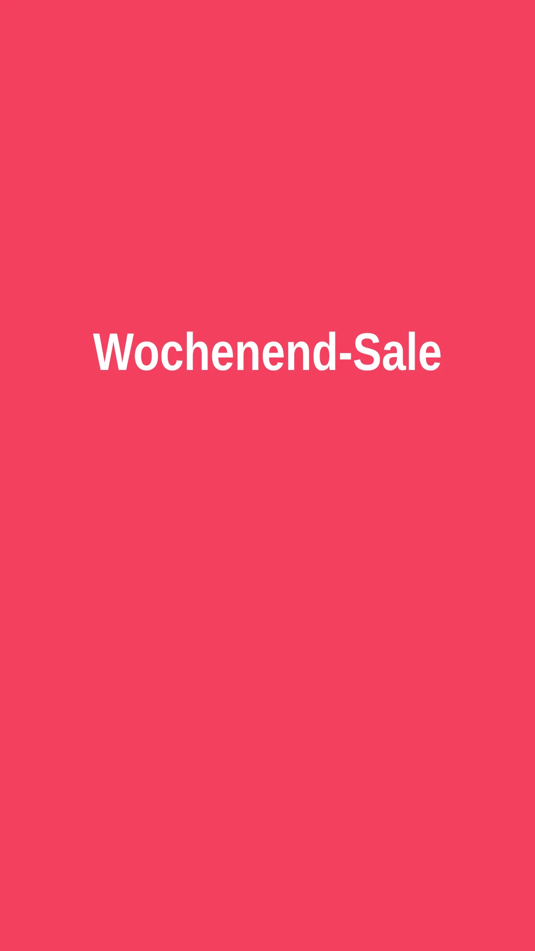 Erstes Bild des Videos Wochenend-Sale-Reel
