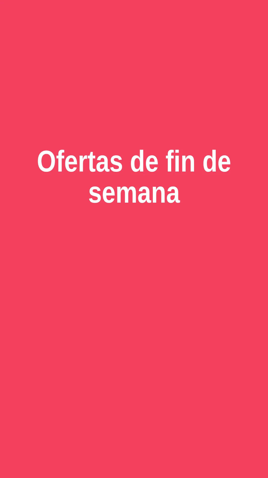 Primer fotograma del vídeo Reel de Ofertas de Fin de Semana
