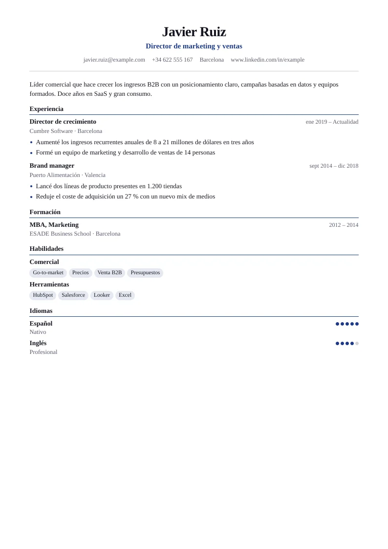 Captura de Ejecutivo
