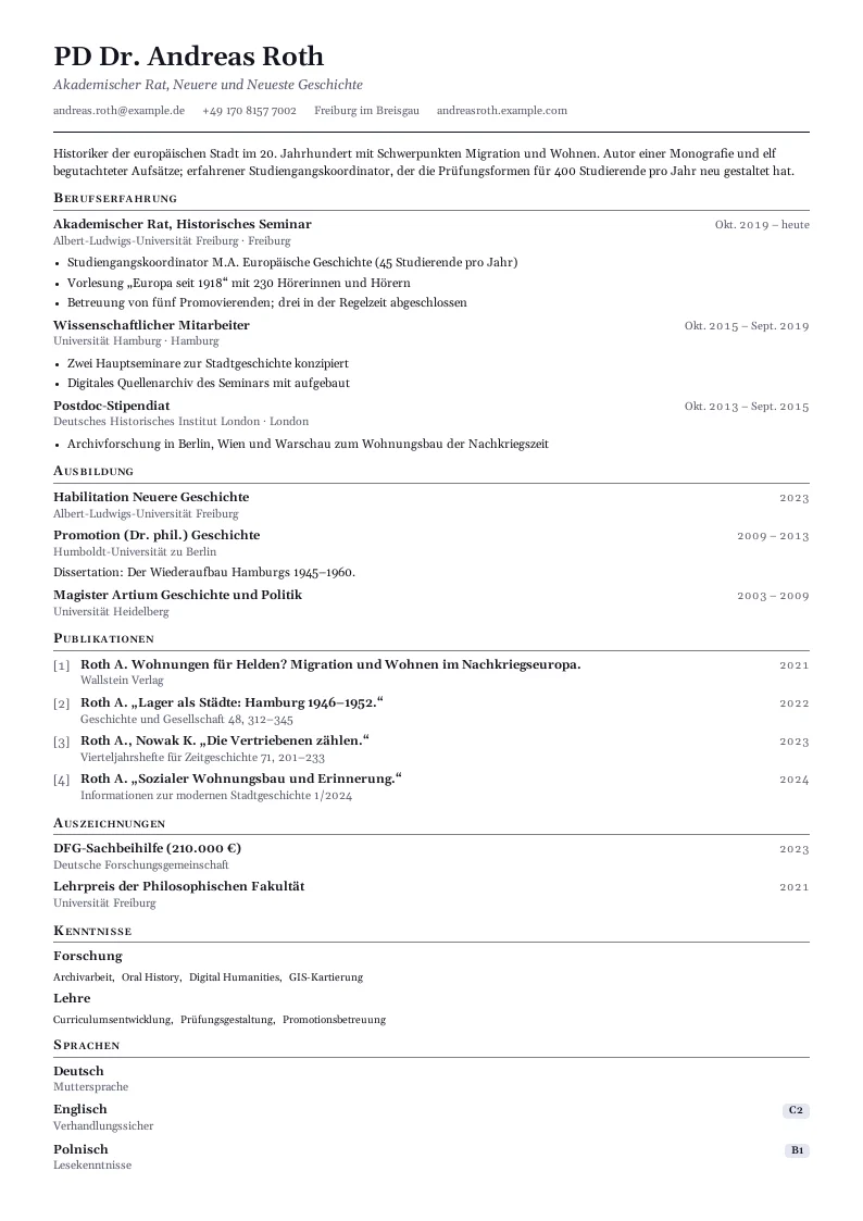 Screenshot von Lecture