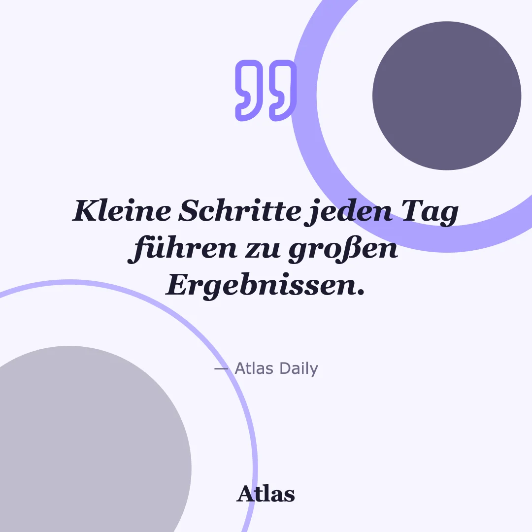 Screenshot von Zitat des Tages