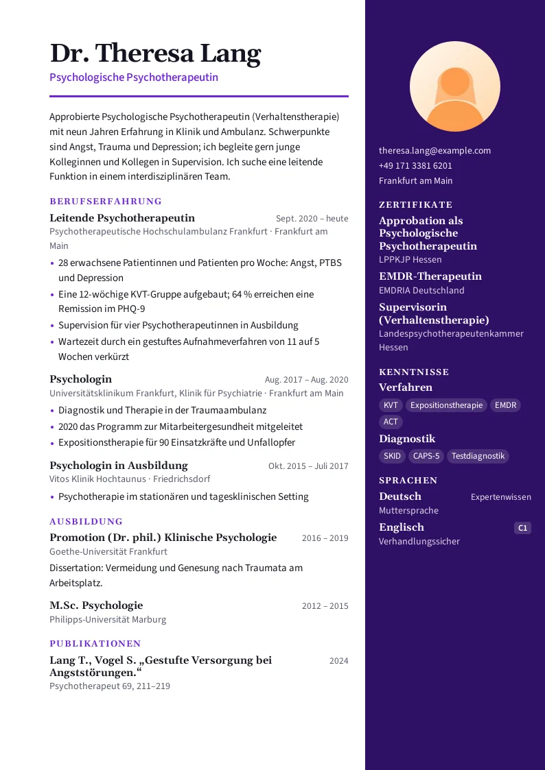 Screenshot von Insight
