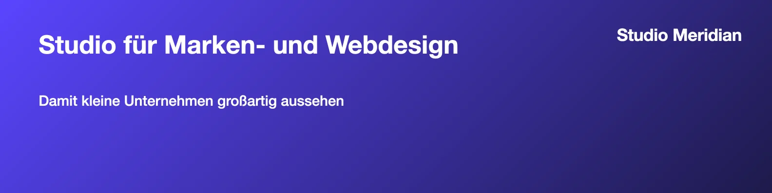 Screenshot von Profilbanner
