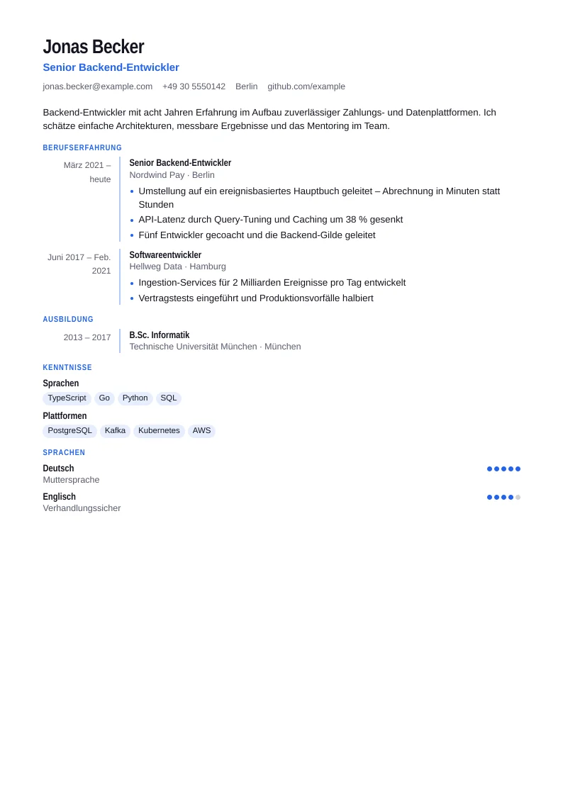 Screenshot von Data Scientist