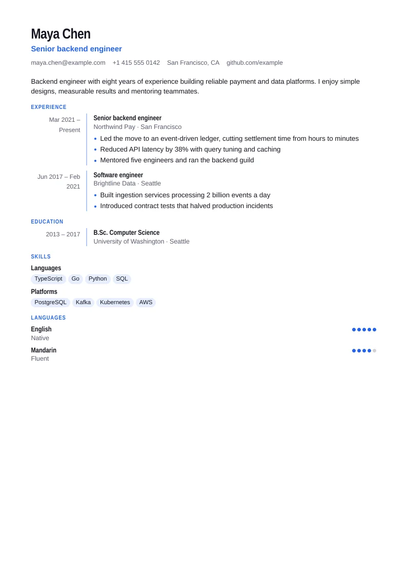 Screenshot of Data scientist