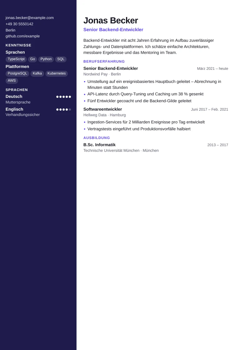 Screenshot von Aurora