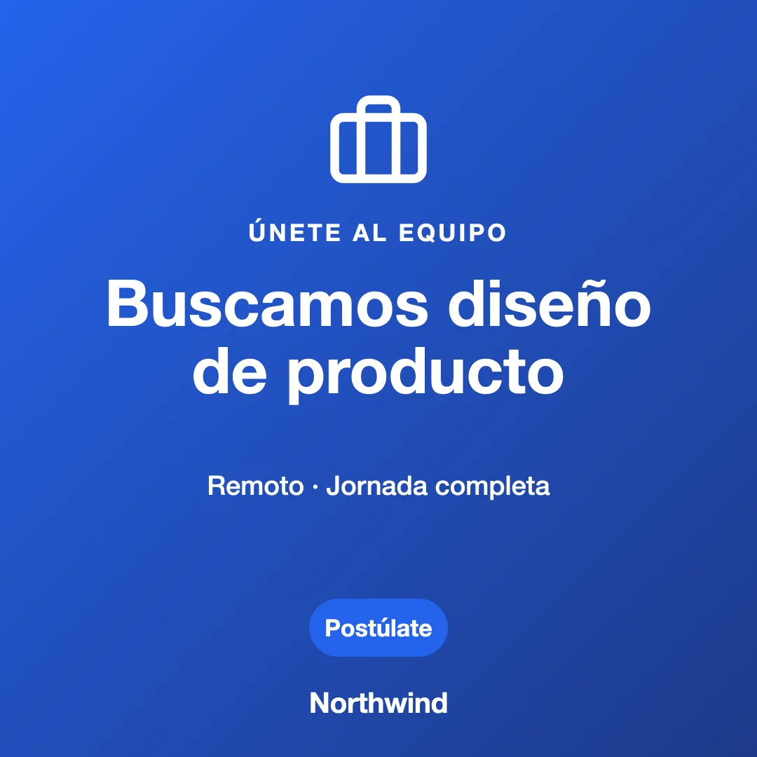 Captura de Estamos contratando