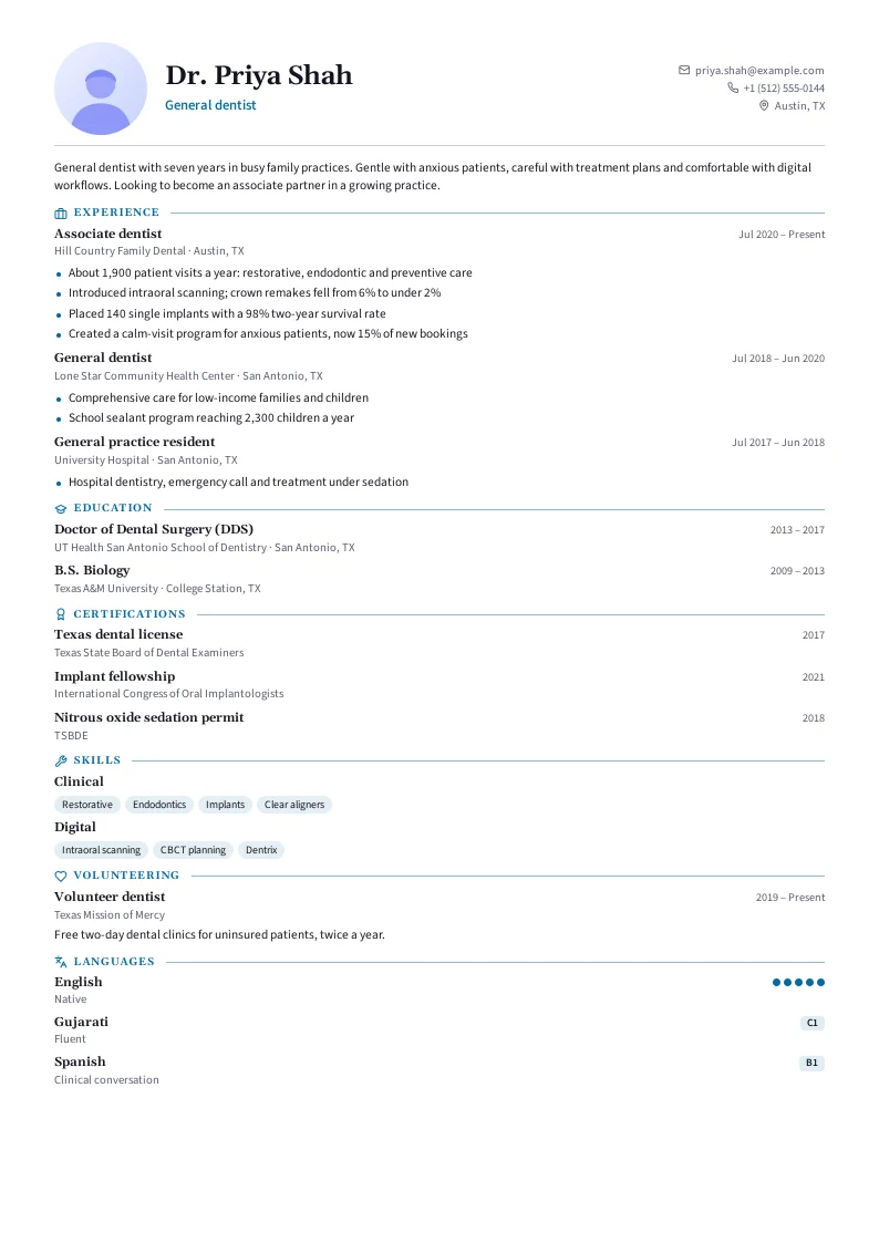 Screenshot of Clinic