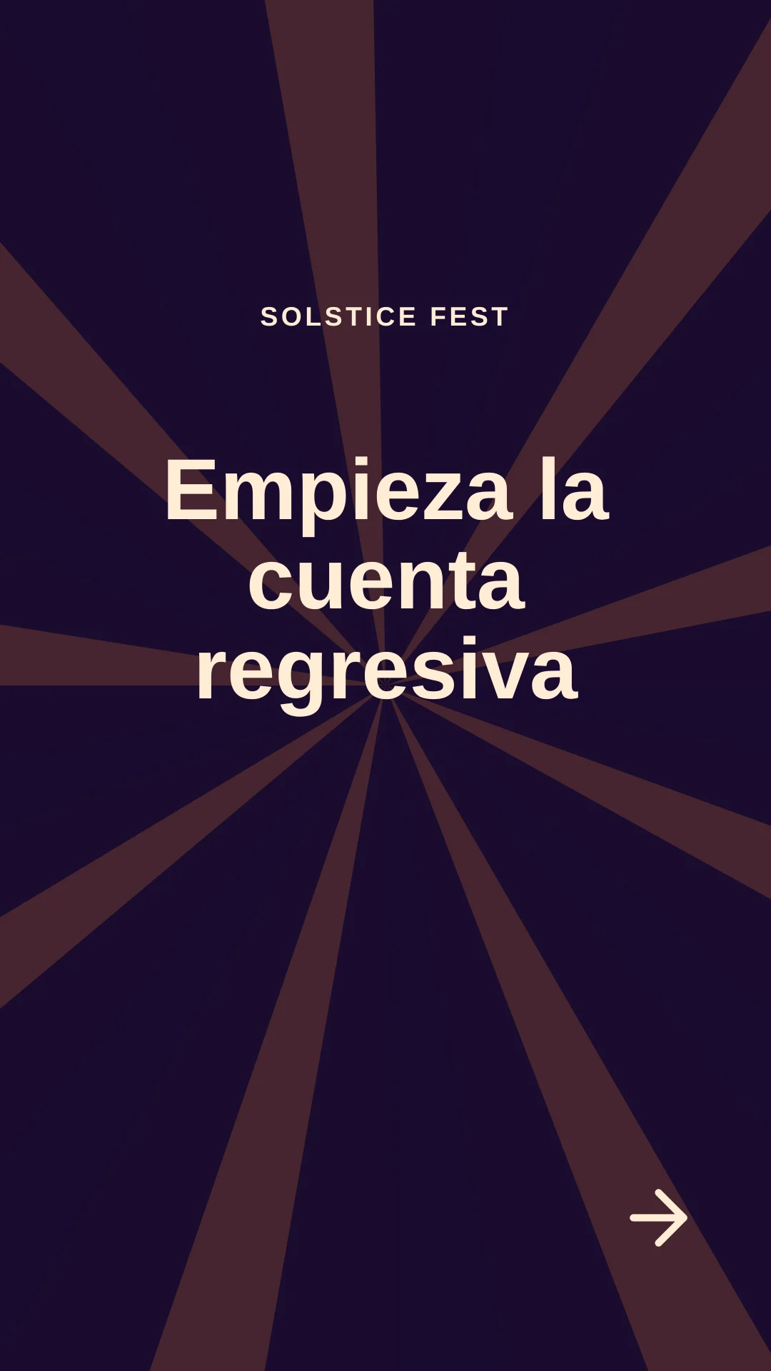 Primer fotograma del vídeo Cuenta Atrás de Evento