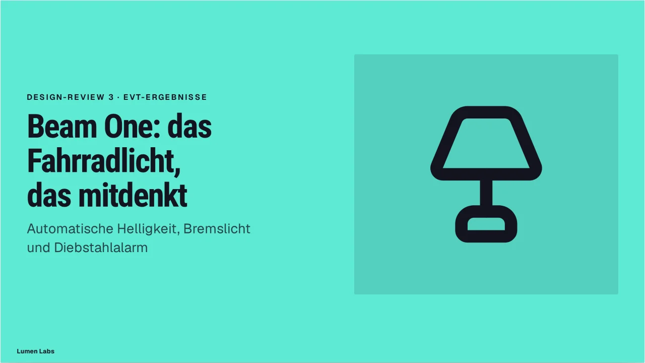 Screenshot von Prototyp