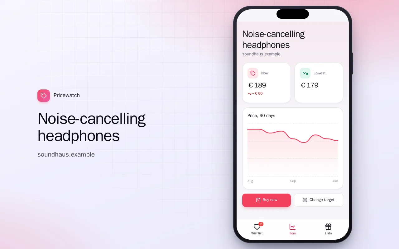 Price drop wishlist: the Noise-cancelling headphones screen