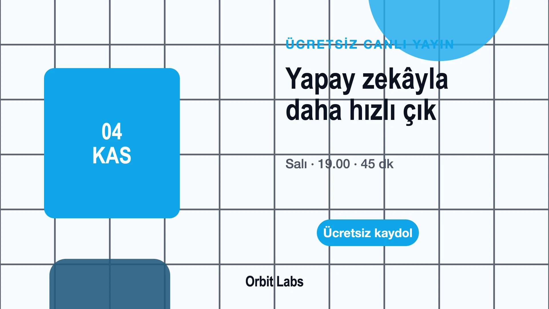 Web Semineri ekran görüntüsü