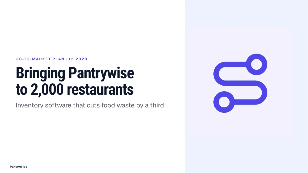 Screenshot of Go-to-Market
