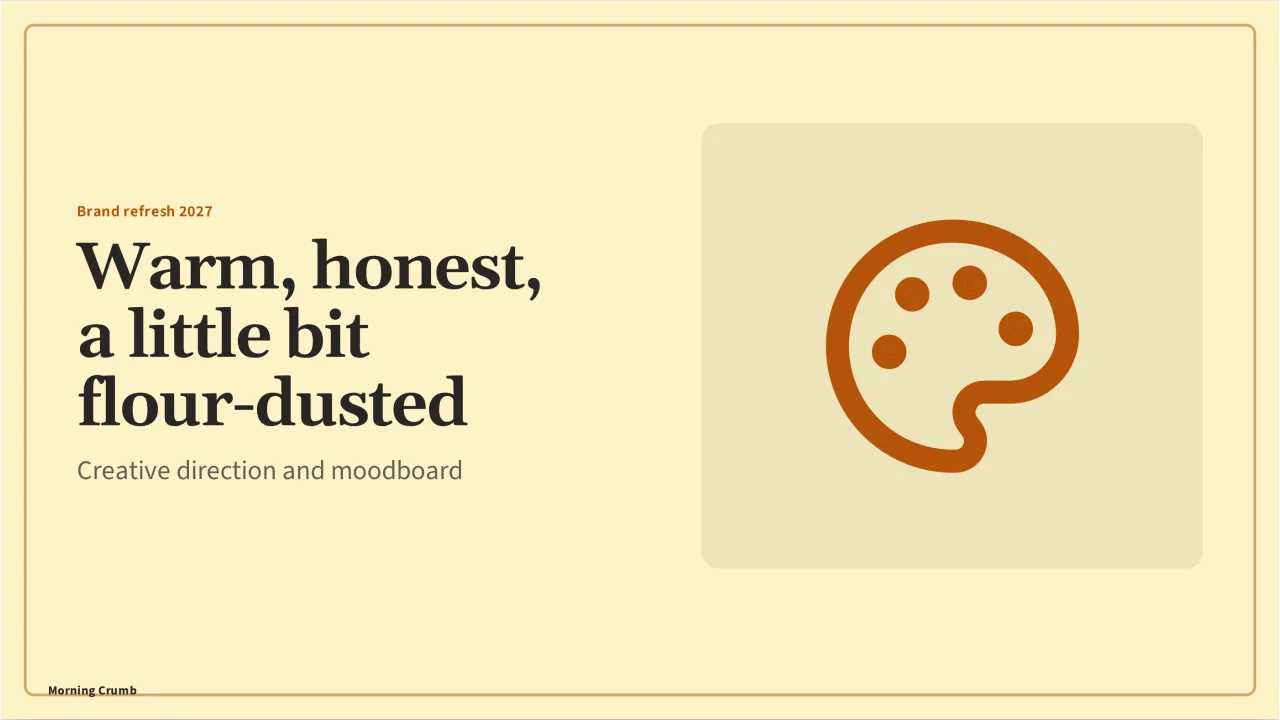 Screenshot of Moodboard