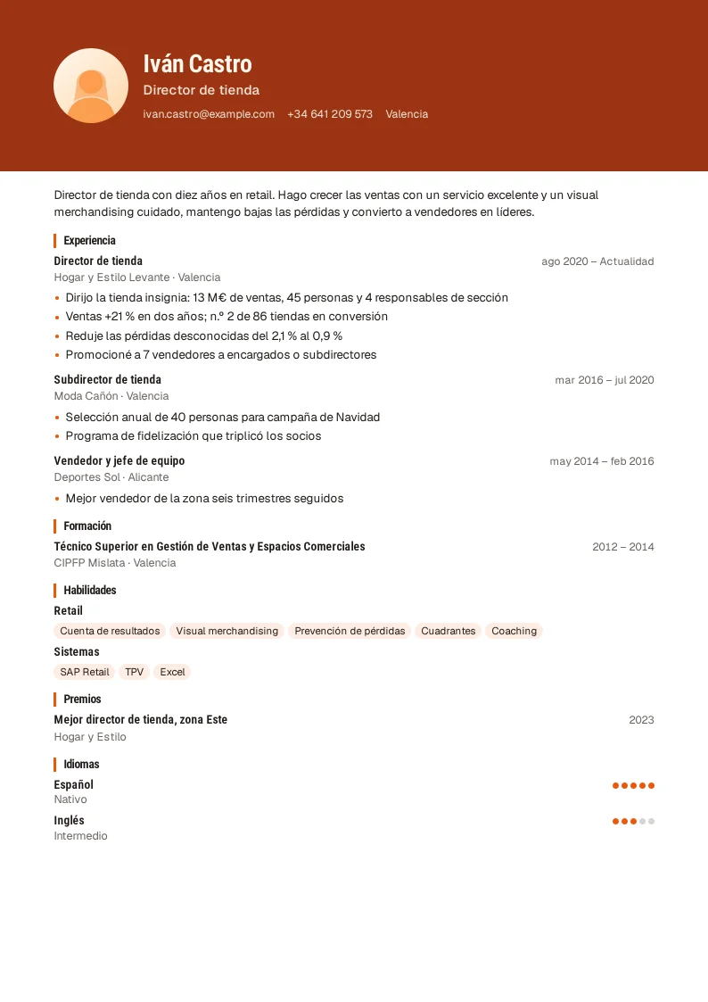 Captura de Escaparate