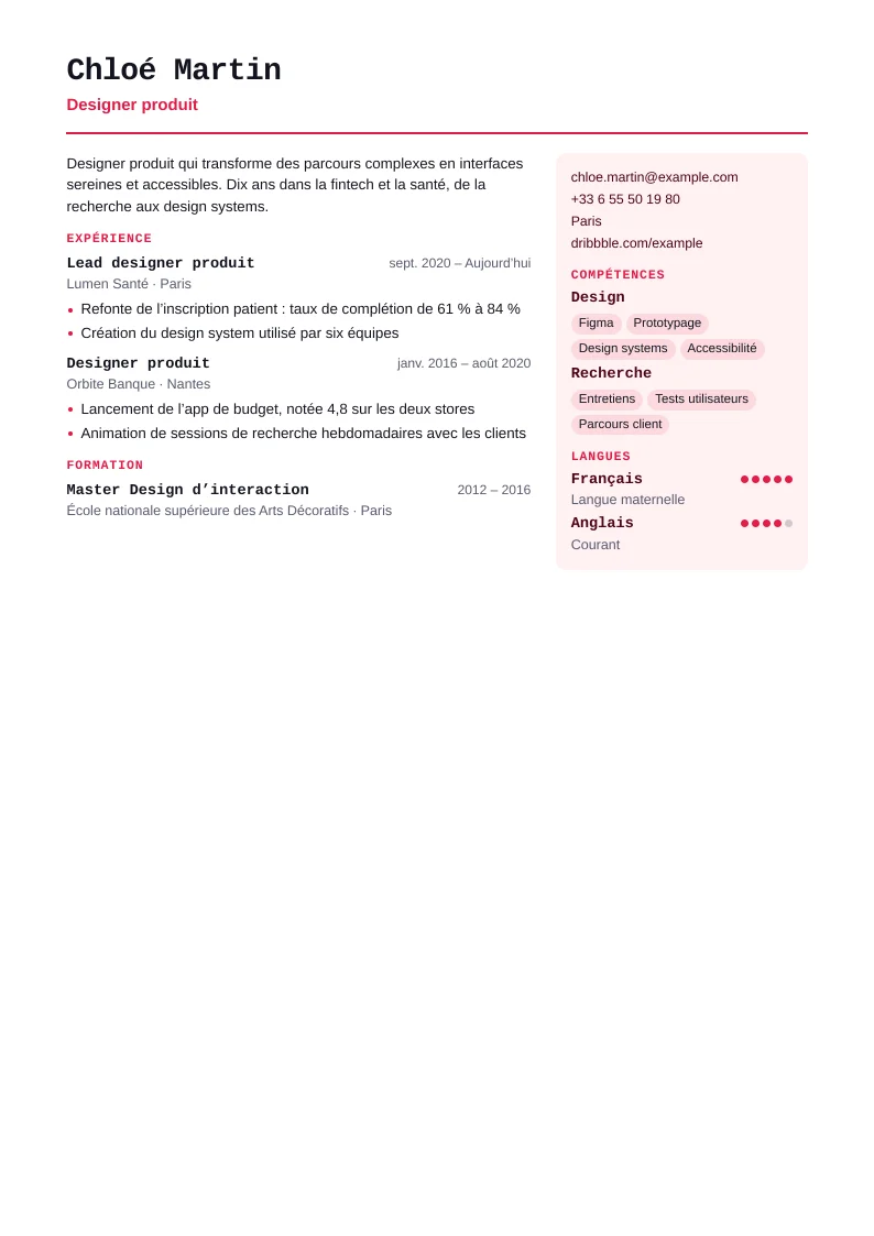 Capture de Créatif