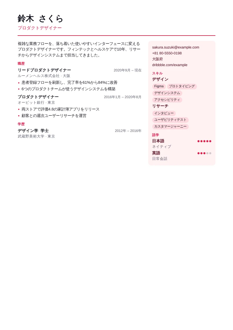 クリエイティブ のスクリーンショット
