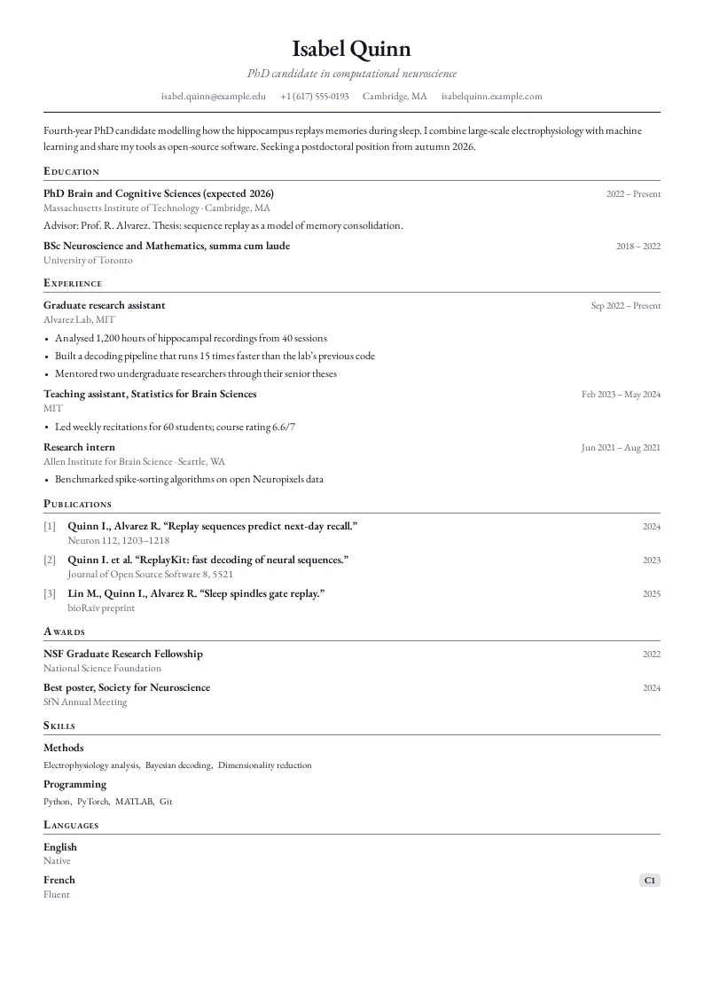 Screenshot of Thesis