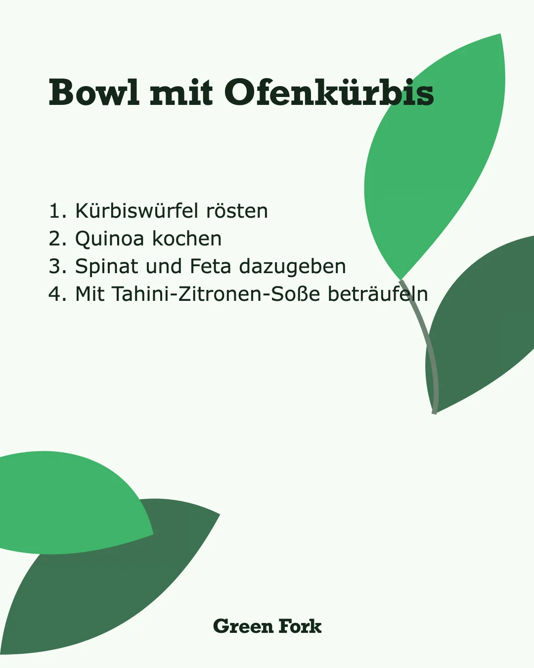 Screenshot von Rezeptkarte
